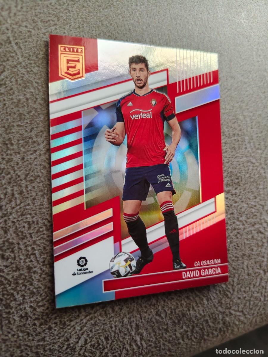 Cromos de F&uacute;tbol: 34 DONRUSS ELITE 22 23 DAVID GARCIA OSASUNA BASE CARD LA LIGA PANINI 2022 2023