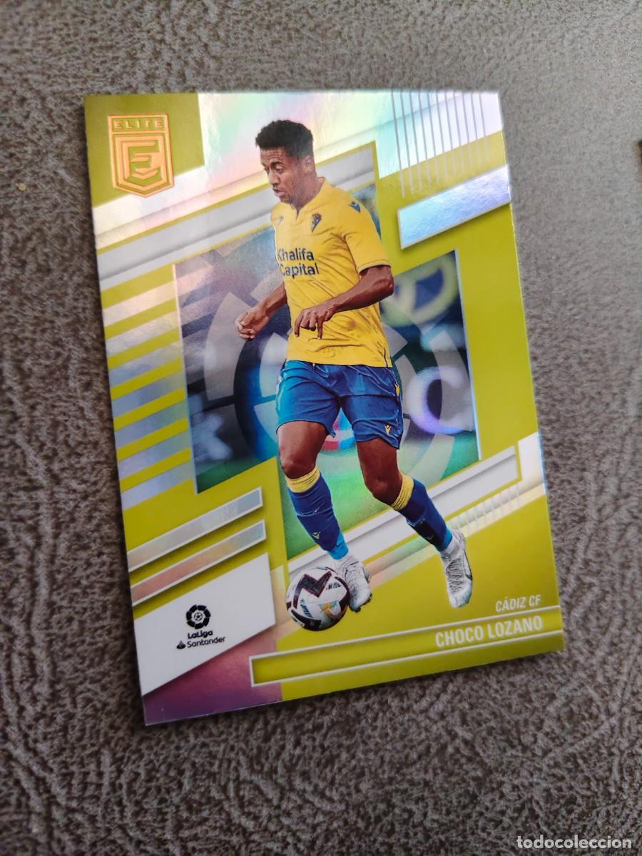 Cromos de F&uacute;tbol: 44 DONRUSS ELITE 22 23 CHOCO LOZANO CADIZ CF BASE CARD LA LIGA PANINI 2022 2023