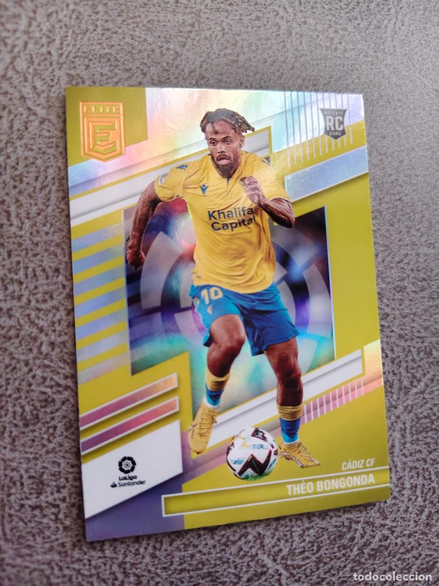 Cromos de F&uacute;tbol: 50 DONRUSS ELITE 22 23 THEO BONGONDA CADIZ CF BASE CARD LA LIGA PANINI 2022 2023