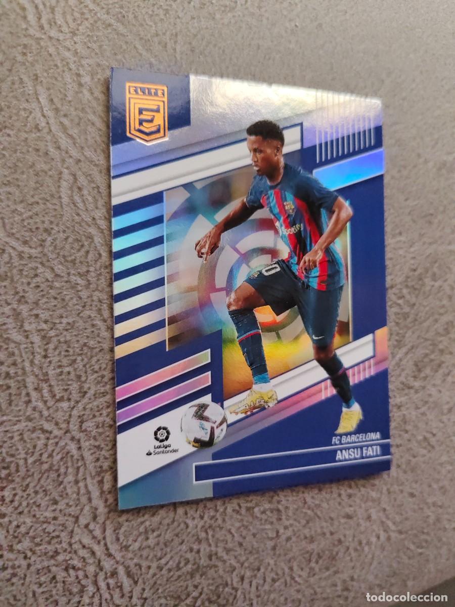 Cartes &agrave; collectionner de Football: 61 DONRUSS ELITE 22 23 ANSU FATI FC BARCELONA BASE CARD LA LIGA PANINI 2022 2023