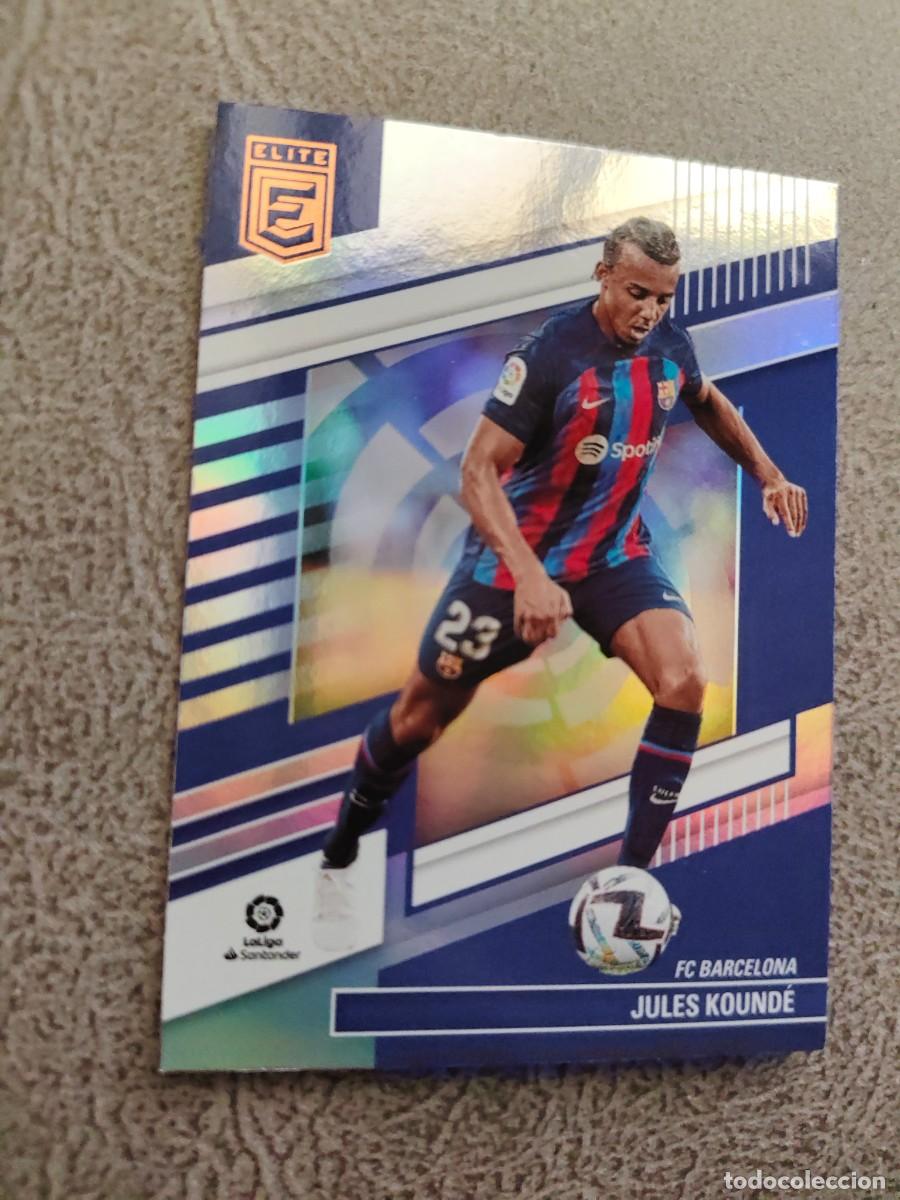 Cromos de F&uacute;tbol: 66 DONRUSS ELITE 22 23 JULES KOUNDE FC BARCELONA BASE CARD LA LIGA PANINI 2022 2023