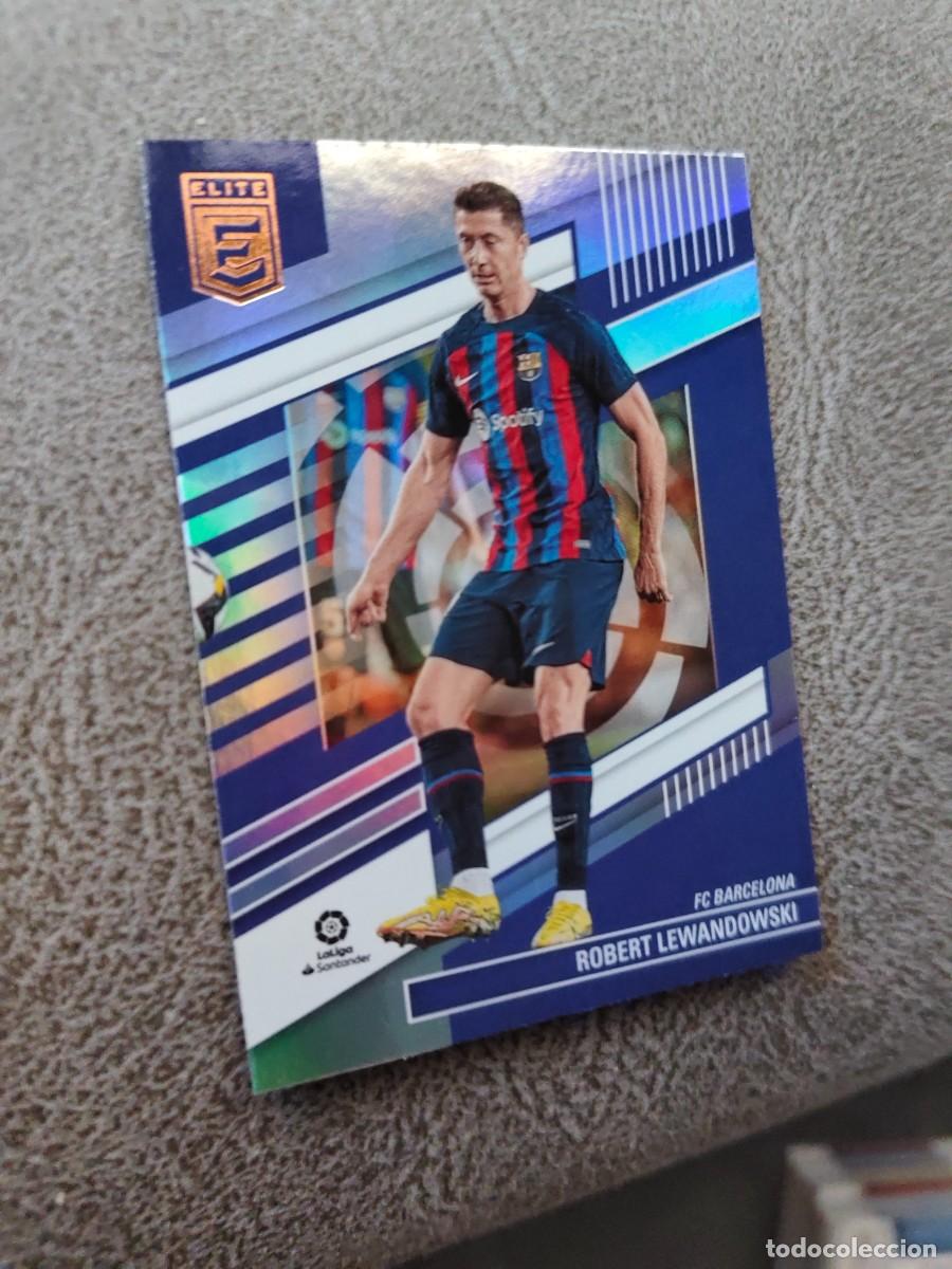 Cromos de F&uacute;tbol: 69 DONRUSS ELITE 22 23 ROBERT LEWANDOWSKI FC BARCELONA BASE CARD LA LIGA PANINI 2022 2023