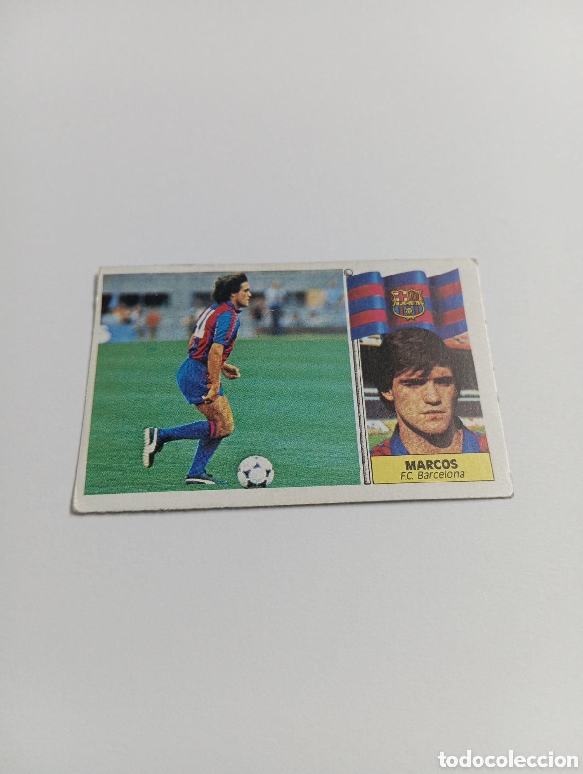 Figurine di Calcio: MARCOS Barcelona Liga Este 1986 1987 Panini 86 87 RECUPERADO