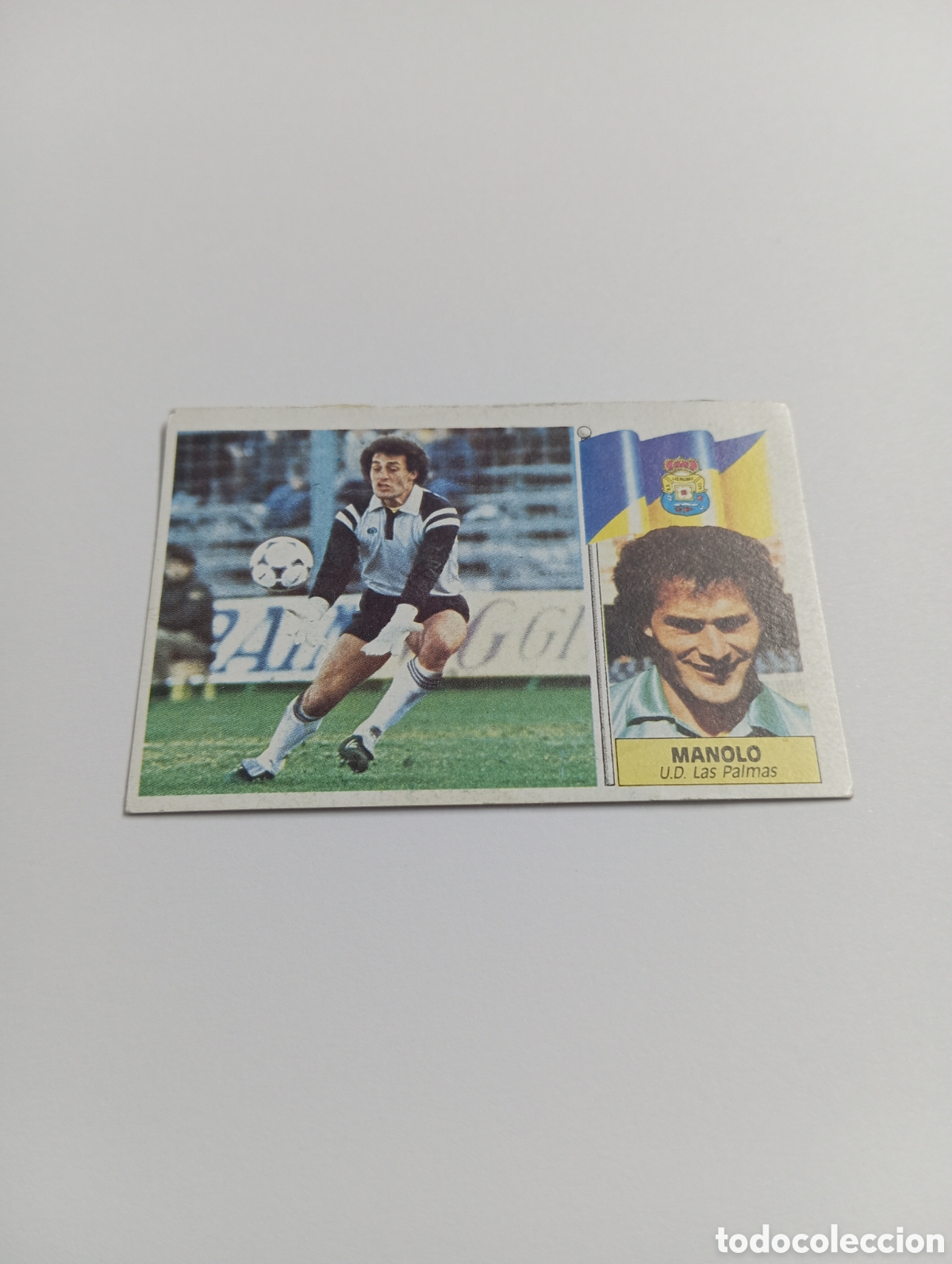 Cromos de F&uacute;tbol: MANOLO Las Palmas Liga Este 1986 1987 Panini 86 87 RECUPERADO