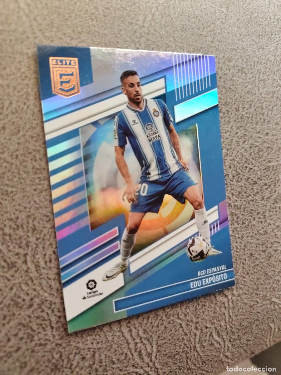 Cromos de F&uacute;tbol: 114 DONRUSS ELITE 22 23 EDU EXPOSITO ESPANYOL BASE CARD LA LIGA PANINI 2022 2023