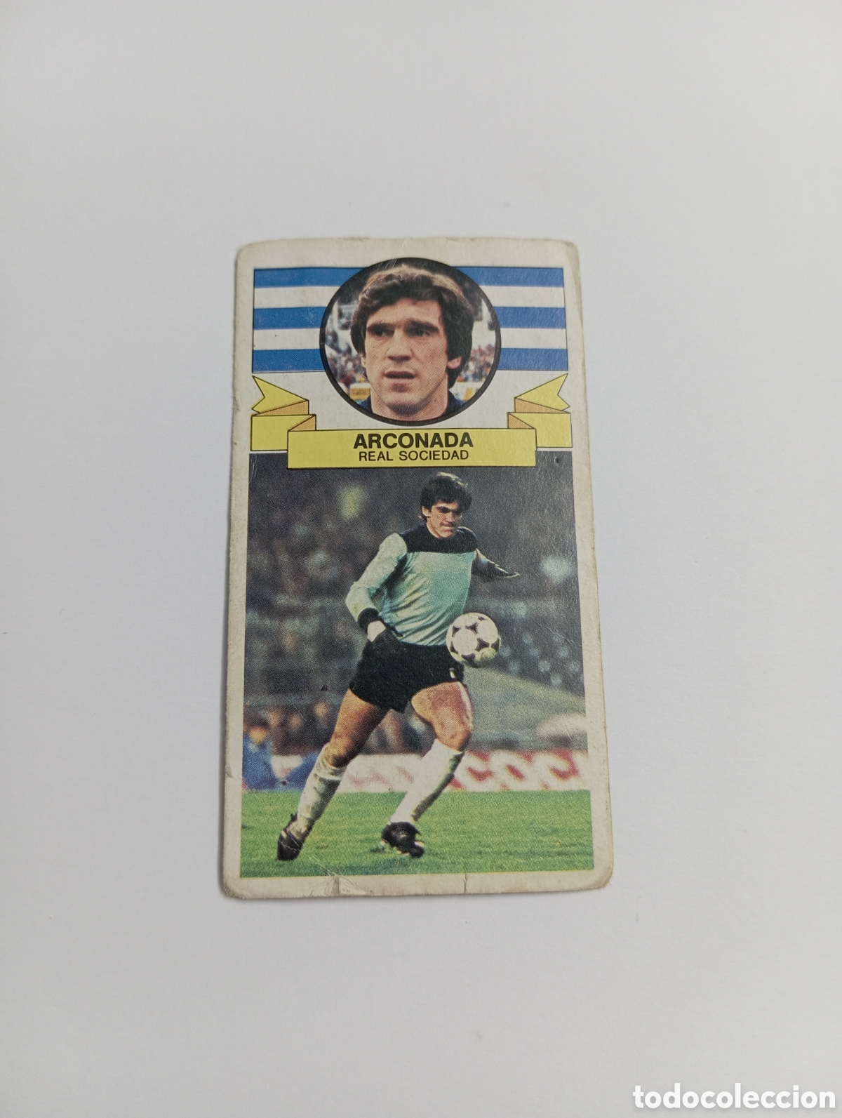 Cromos de Futebol: ARCONADA Real Sociedad Liga Este 1985 1986 Panini 85 86 RECUPERADO