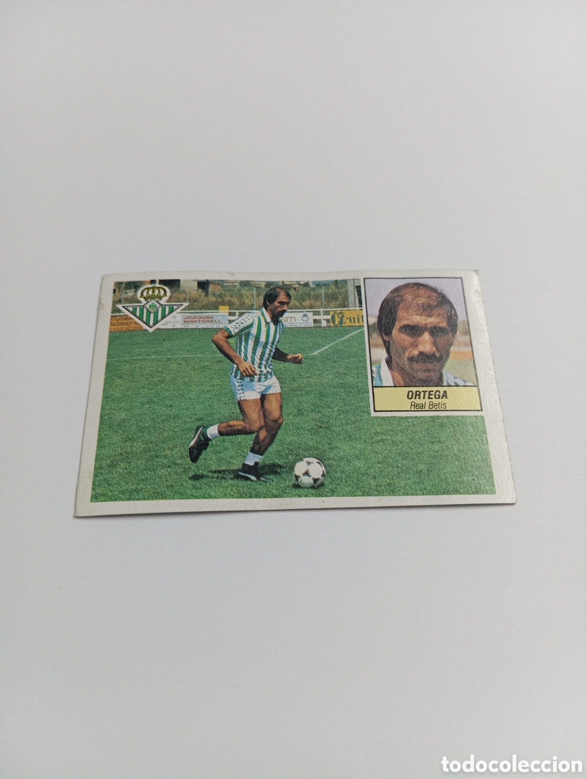 Cromos de Futebol: ORTEGA Betis Liga Este 1984 1985 Panini 84 85 RECUPERADO