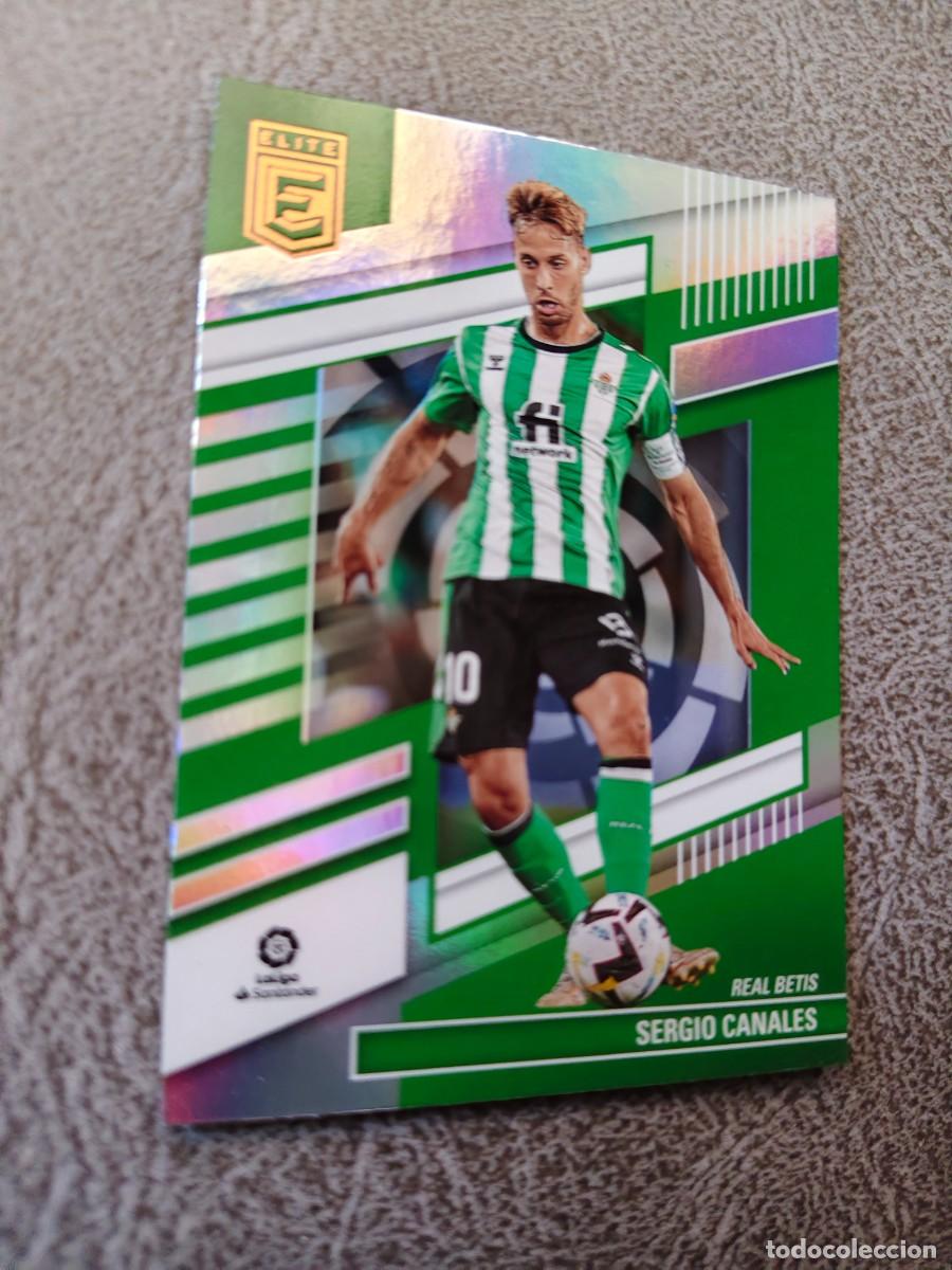 Cromos de F&uacute;tbol: 139 DONRUSS ELITE 22 23 SERGIO CANALES BETIS BASE CARD LA LIGA PANINI 2022 2023