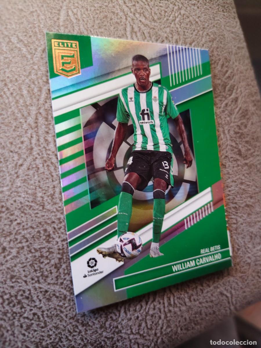 Cromos de F&uacute;tbol: 140 DONRUSS ELITE 22 23 WILLIAM CARVALHO BETIS BASE CARD LA LIGA PANINI 2022 2023