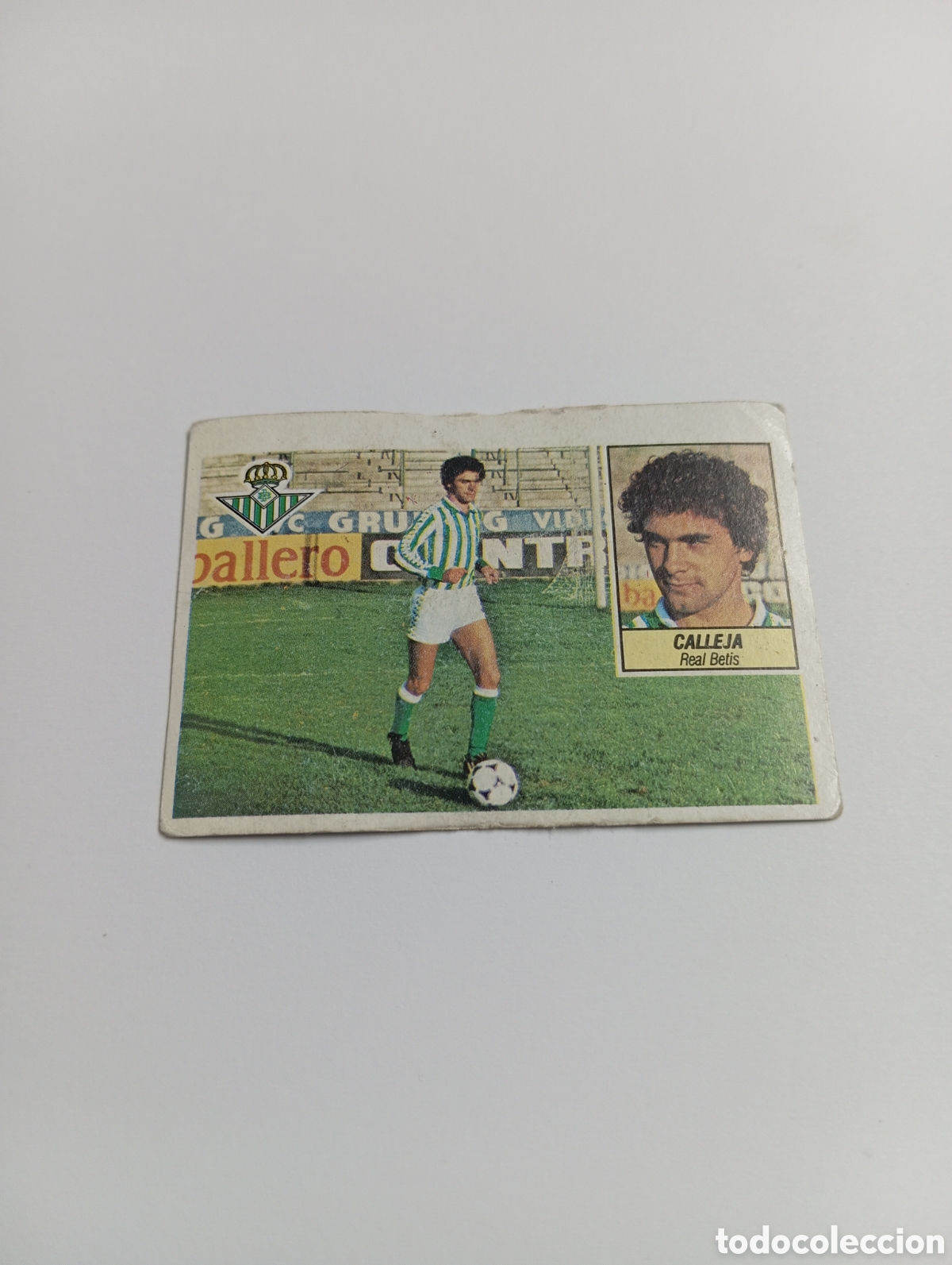 Cromos de F&uacute;tbol: CALLEJA COLOCA Betis Liga Este 1984 1985 Panini 84 85 NUEVO NUNCA PEGADO