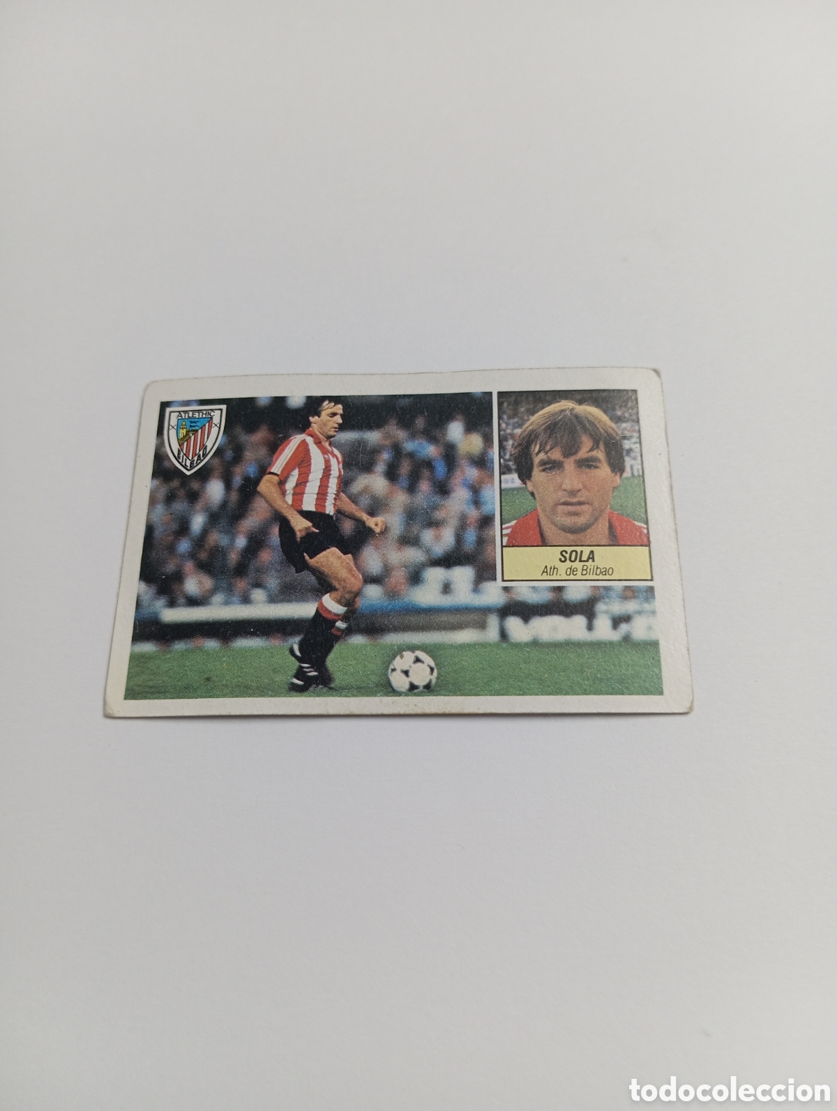Cromos de F&uacute;tbol: SOLA Athletic Club Liga Este 1984 1985 Panini 84 85 NUEVO NUNCA PEGADO