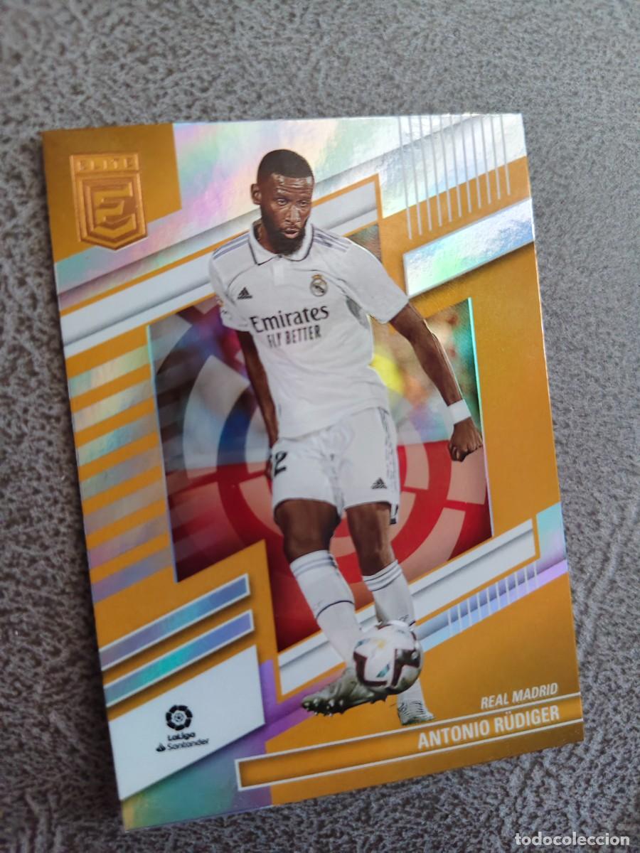 Cromos de F&uacute;tbol: 141 DONRUSS ELITE 22 23 ANTONIO RUDIGER REAL MADRID CF BASE CARD LA LIGA PANINI 2022 2023