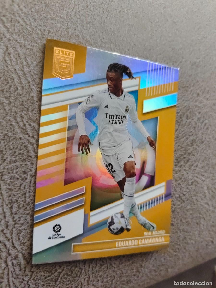 Cromos de F&uacute;tbol: 144 DONRUSS ELITE 22 23 EDUARDO CAMAVINGA REAL MADRID CF BASE CARD LA LIGA PANINI 2022 2023