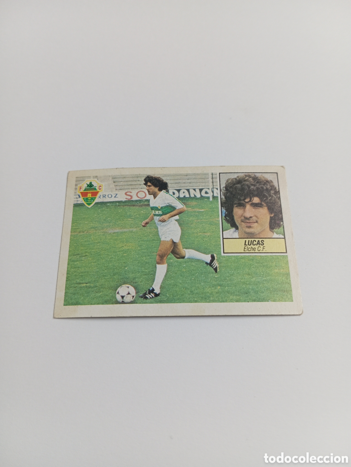 Cromos de F&uacute;tbol: LUCAS Elche Liga Este 1984 1985 Panini 84 85 RECUPERADO