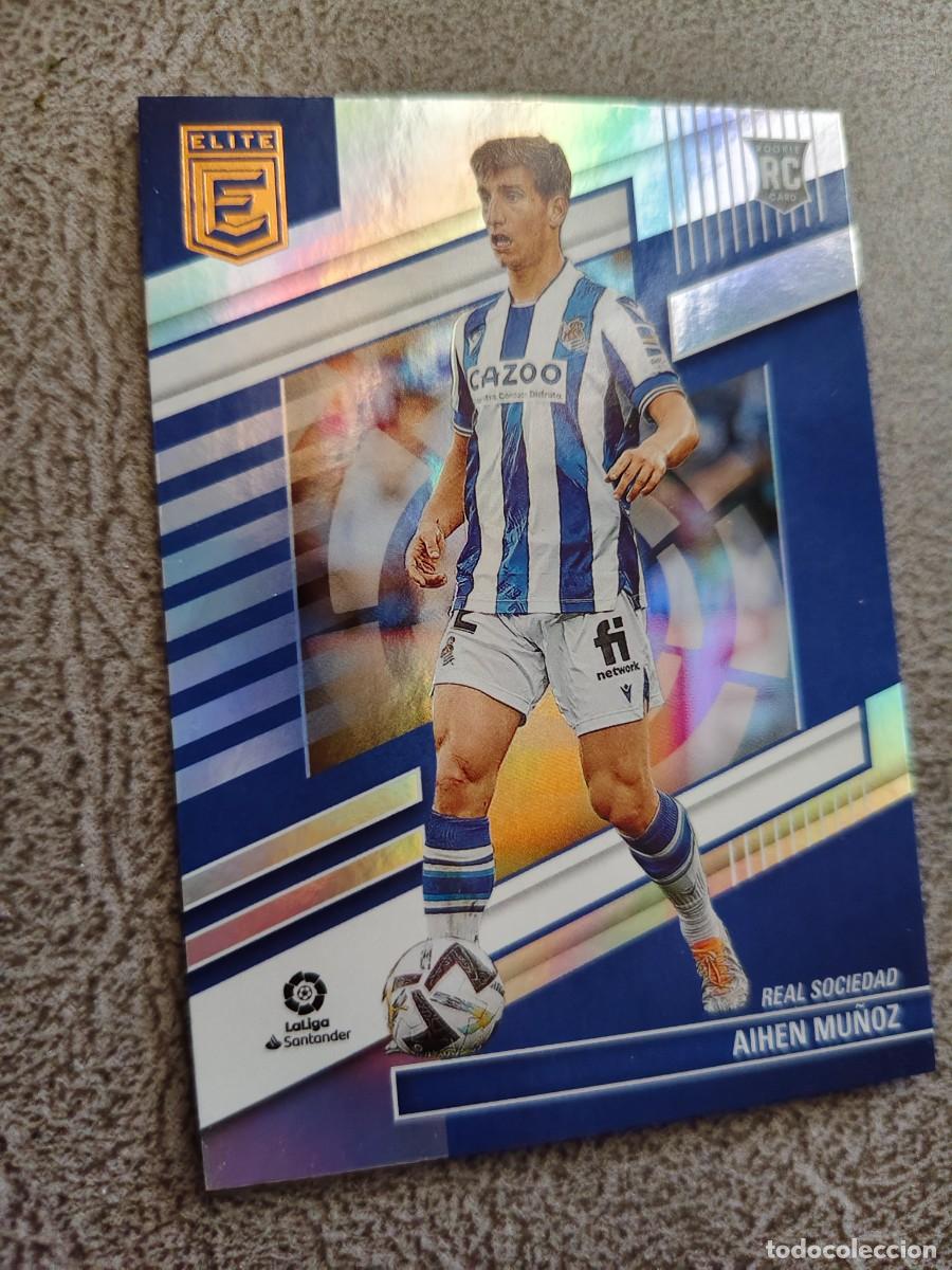 Cromos de F&uacute;tbol: 151 DONRUSS ELITE 22 23 AIHEN MUNOZ REAL SOCIEDAD BASE CARD LA LIGA PANINI 2022 2023