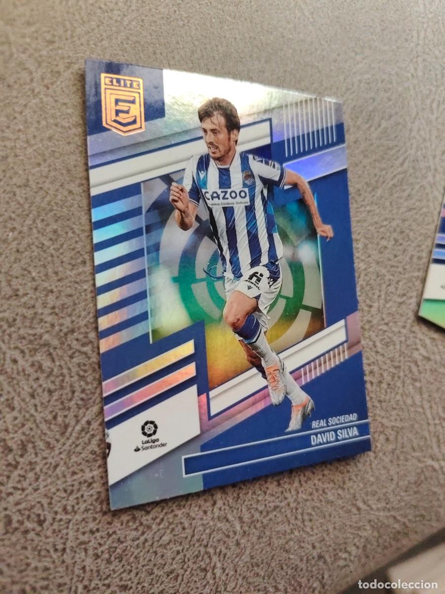 Cromos de F&uacute;tbol: 156 DONRUSS ELITE 22 23 DAVID SILVA REAL SOCIEDAD BASE CARD LA LIGA PANINI 2022 2023