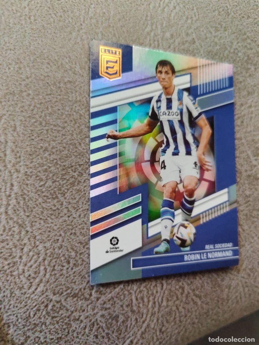Cromos de F&uacute;tbol: 159 DONRUSS ELITE 22 23 ROBIN LE NORMAND REAL SOCIEDAD BASE CARD LA LIGA PANINI 2022 2023