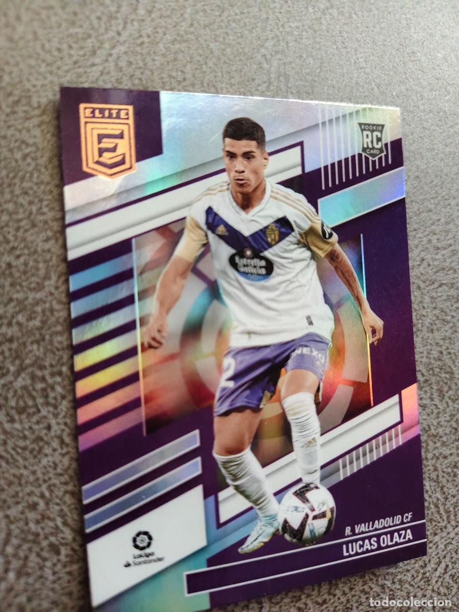 Cromos de F&uacute;tbol: 163 DONRUSS ELITE 22 23 LUCAS OLAZA REAL VALLADOLID BASE CARD LA LIGA PANINI 2022 2023