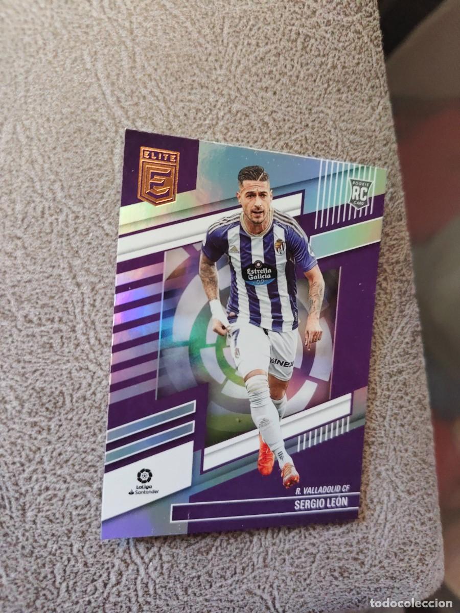 Cromos de F&uacute;tbol: 170 DONRUSS ELITE 22 23 SERGIO LEON REAL VALLADOLID BASE CARD LA LIGA PANINI 2022 2023