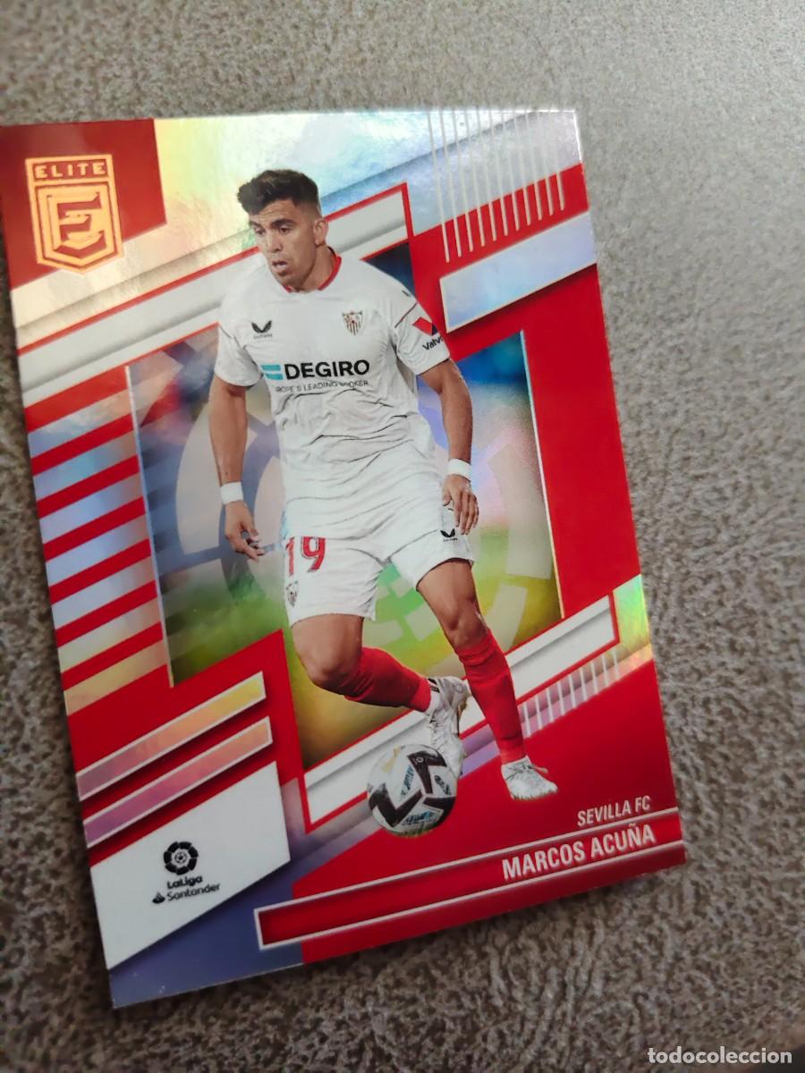 Cromos de F&uacute;tbol: 172 DONRUSS ELITE 22 23 MARCOS ACUNA SEVILLA BASE CARD LA LIGA PANINI 2022 2023