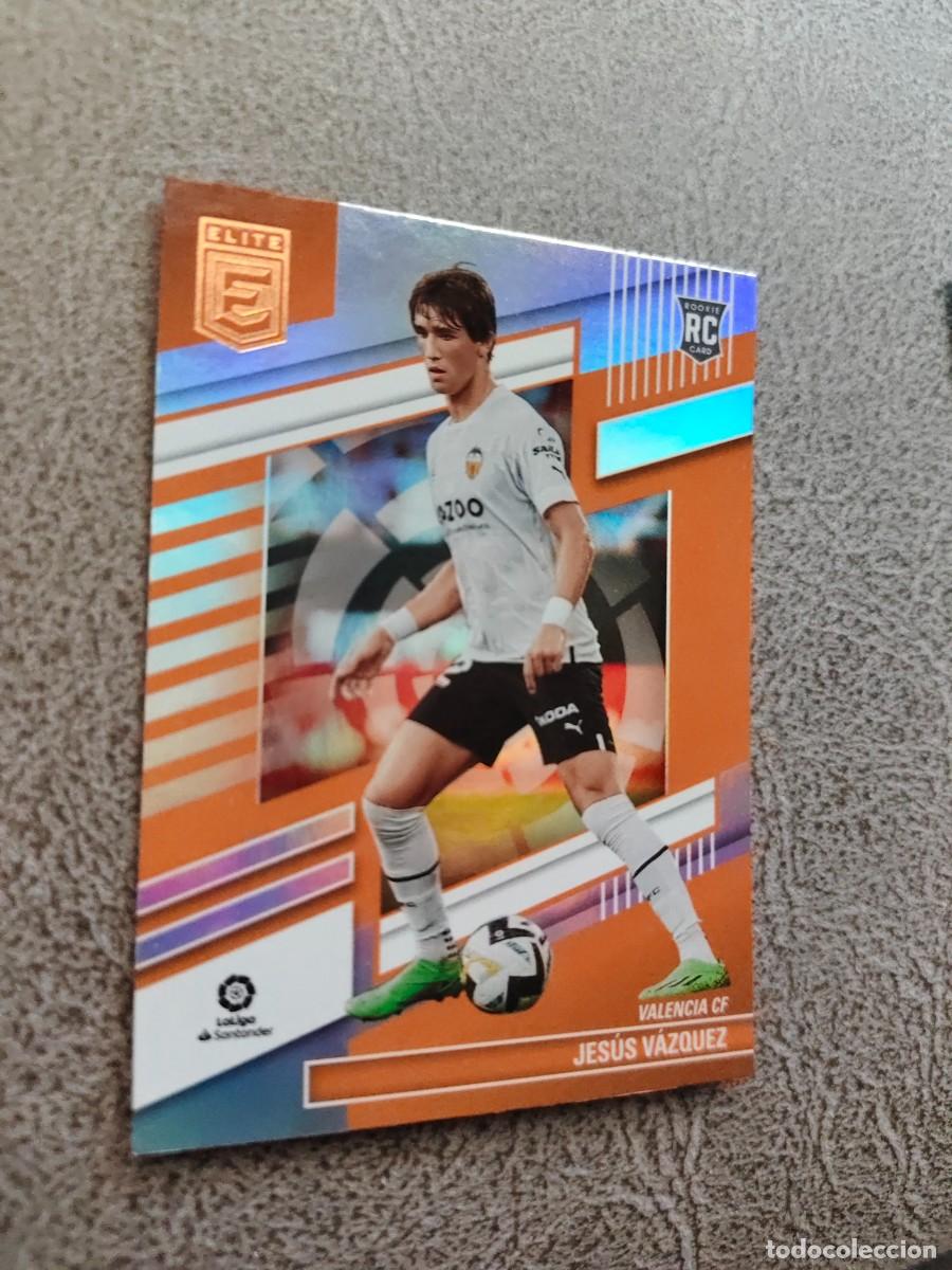 Cromos de F&uacute;tbol: 185 DONRUSS ELITE 22 23 JESUS VAZQUEZ VALENCIA BASE CARD LA LIGA PANINI 2022 2023