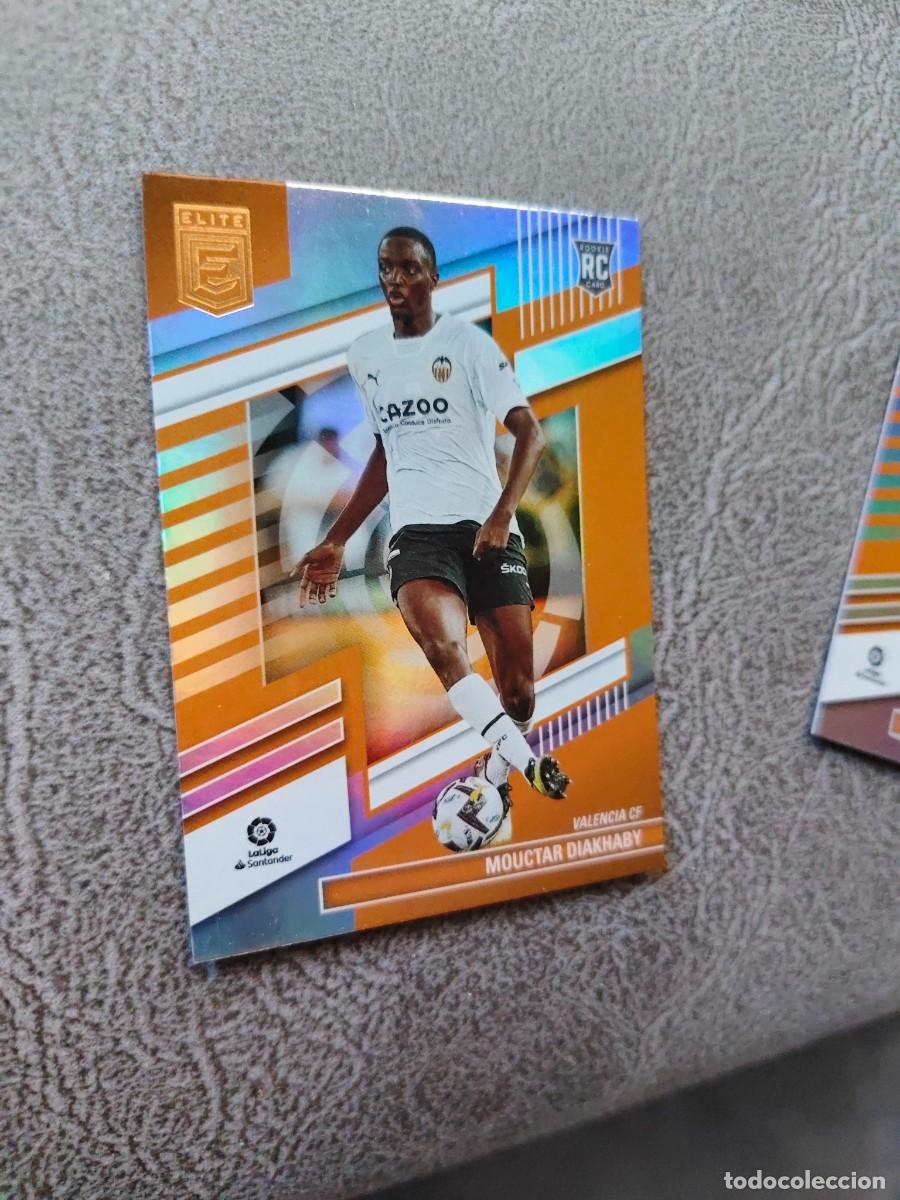Cromos de F&uacute;tbol: 187 DONRUSS ELITE 22 23 MOUCTAR DIAKHABY VALENCIA BASE CARD LA LIGA PANINI 2022 2023