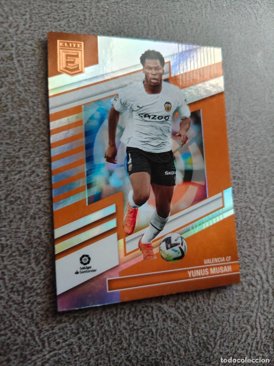 Cromos de F&uacute;tbol: 190 DONRUSS ELITE 22 23 YUNUS MUSAH VALENCIA BASE CARD LA LIGA PANINI 2022 2023