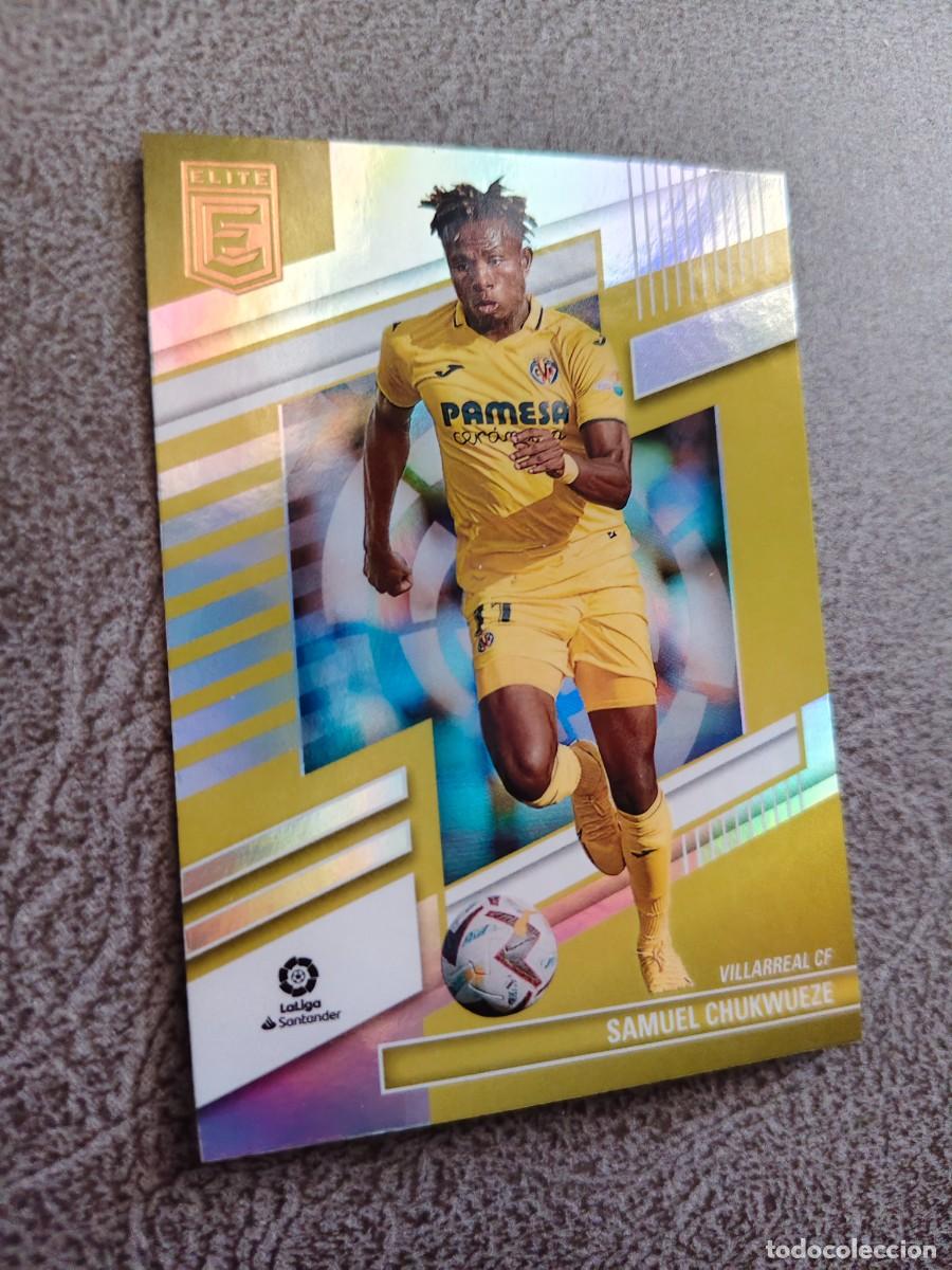 Cromos de F&uacute;tbol: 199 DONRUSS ELITE 22 23 SAMUEL CHUKWUEZE VILLARREAL BASE CARD LA LIGA PANINI 2022 2023
