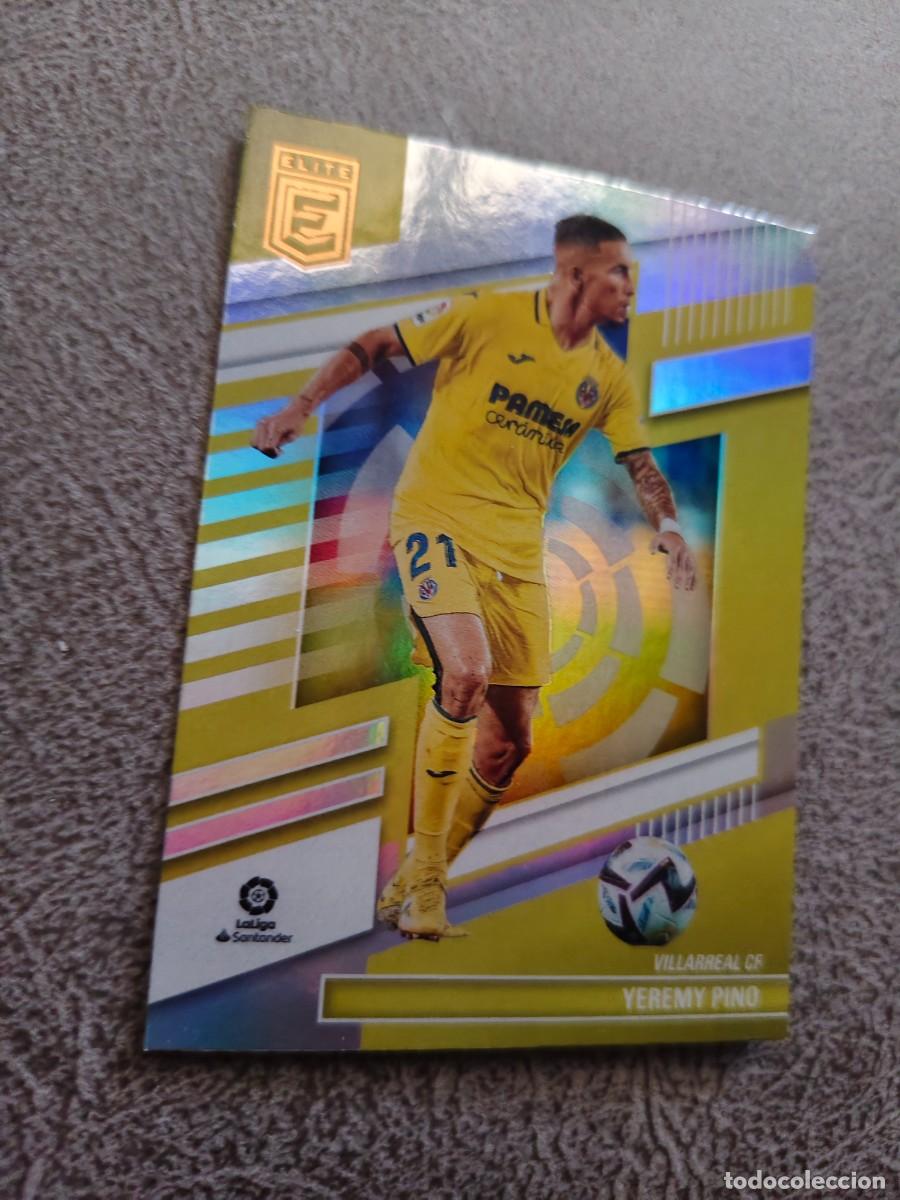 Cromos de F&uacute;tbol: 200 DONRUSS ELITE 22 23 YEREMY PINO VILLARREAL BASE CARD LA LIGA PANINI 2022 2023