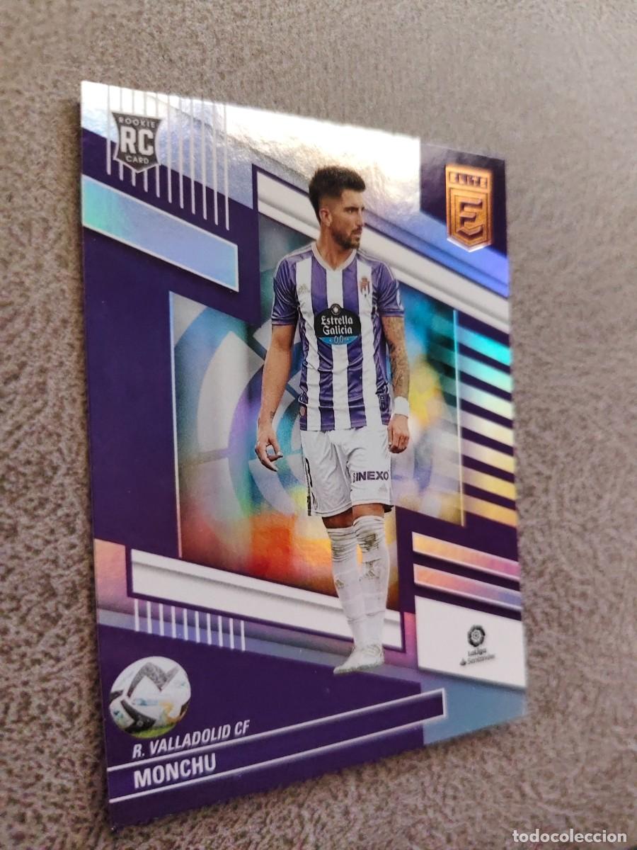 Cromos de F&uacute;tbol: 207 DONRUSS ELITE 22 23 MONCHU VALLADOLID BASE CARD ROOKIE LA LIGA PANINI 2022 2023
