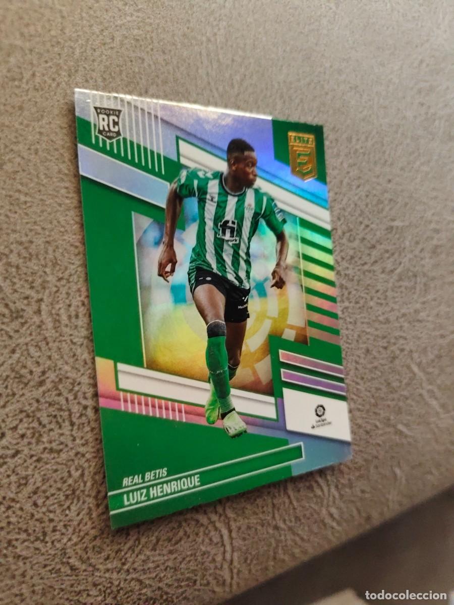 Cromos de F&uacute;tbol: 212 DONRUSS ELITE 22 23 LUIZ HENRIQUE BETIS BASE CARD ROOKIE LA LIGA PANINI 2022 2023