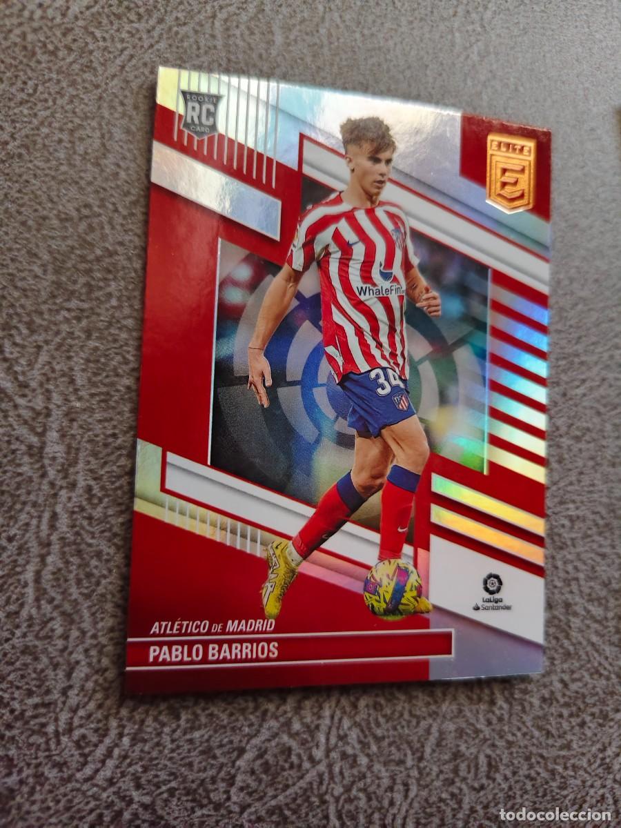 Cromos de F&uacute;tbol: 214 DONRUSS ELITE 22 23 PABLO BARRIOS ATLETICO MADRID BASE CARD ROOKIE LA LIGA PANINI 2022 2023