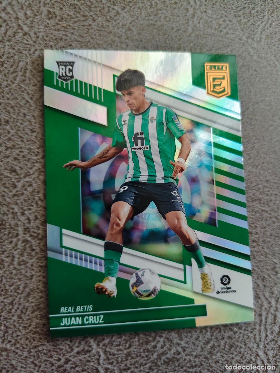 Cromos de F&uacute;tbol: 219 DONRUSS ELITE 22 23 JUAN CRUZ BETIS BASE CARD ROOKIE LA LIGA PANINI 2022 2023