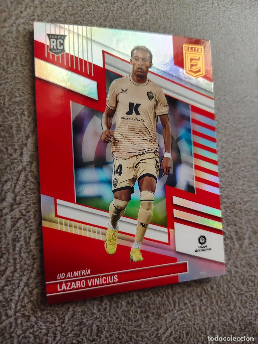 Cromos de F&uacute;tbol: 221 DONRUSS ELITE 22 23 LAZARO VINICIUS UD ALMERIA BASE CARD ROOKIE LA LIGA PANINI 2022 2023