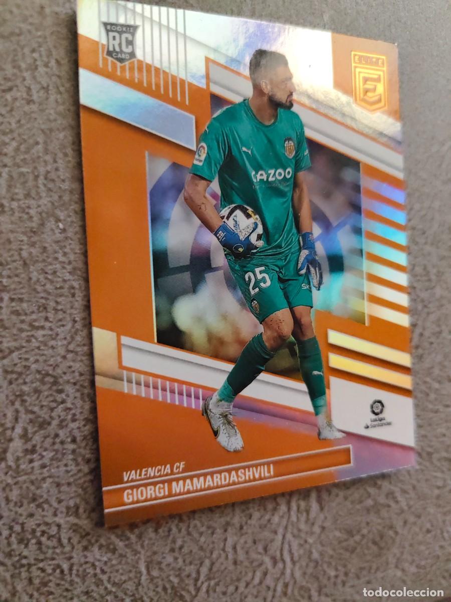 Cromos de F&uacute;tbol: 222 DONRUSS ELITE 22 23 GIORGI MAMARDASHVILI VALENCIA BASE CARD ROOKIE LA LIGA PANINI 2022 2023