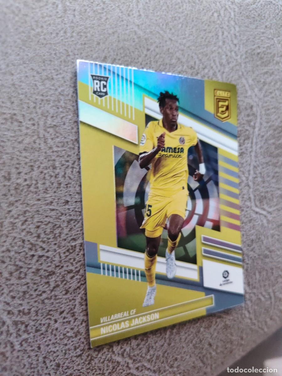 Cromos de F&uacute;tbol: 225 DONRUSS ELITE 22 23 NICOLAS JACKSON VILLARREAL BASE CARD ROOKIE LA LIGA PANINI 2022 2023