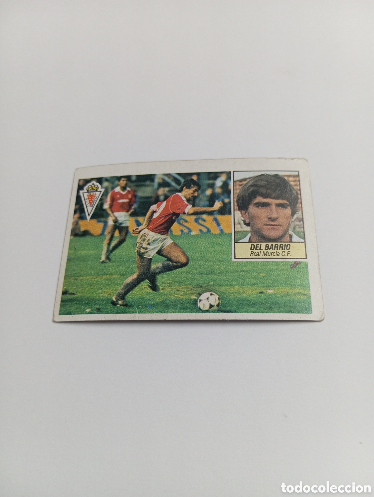 Figurine di Calcio: DEL BARRIO Murcia Liga Este 1984 1985 Panini 84 85 NUEVO NUNCA PEGADO