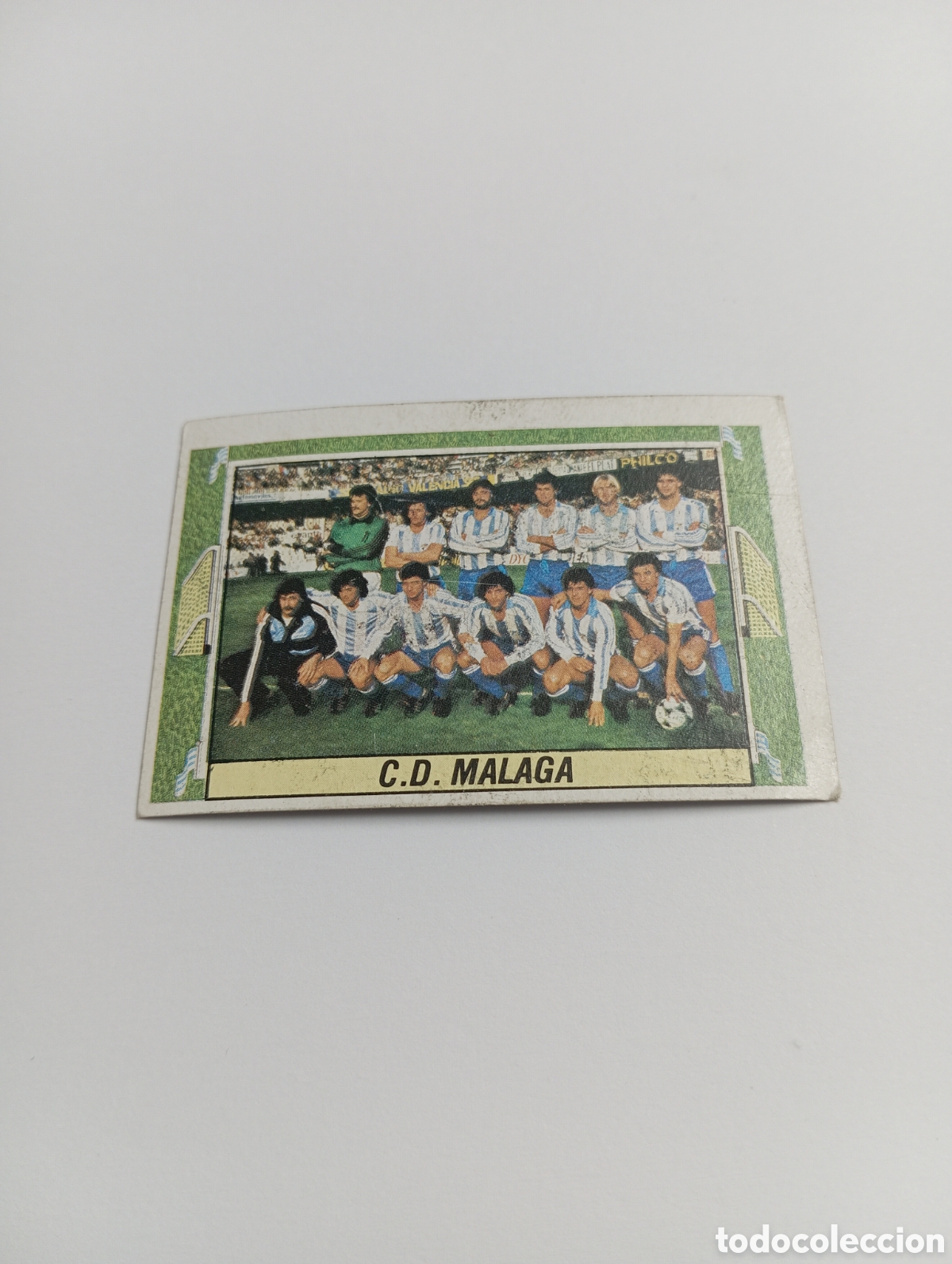 Figurine di Calcio: Alineaci&oacute;n M&Aacute;LAGA Liga Este 1984 1985 Panini 84 85 NUEVO NUNCA PEGADO