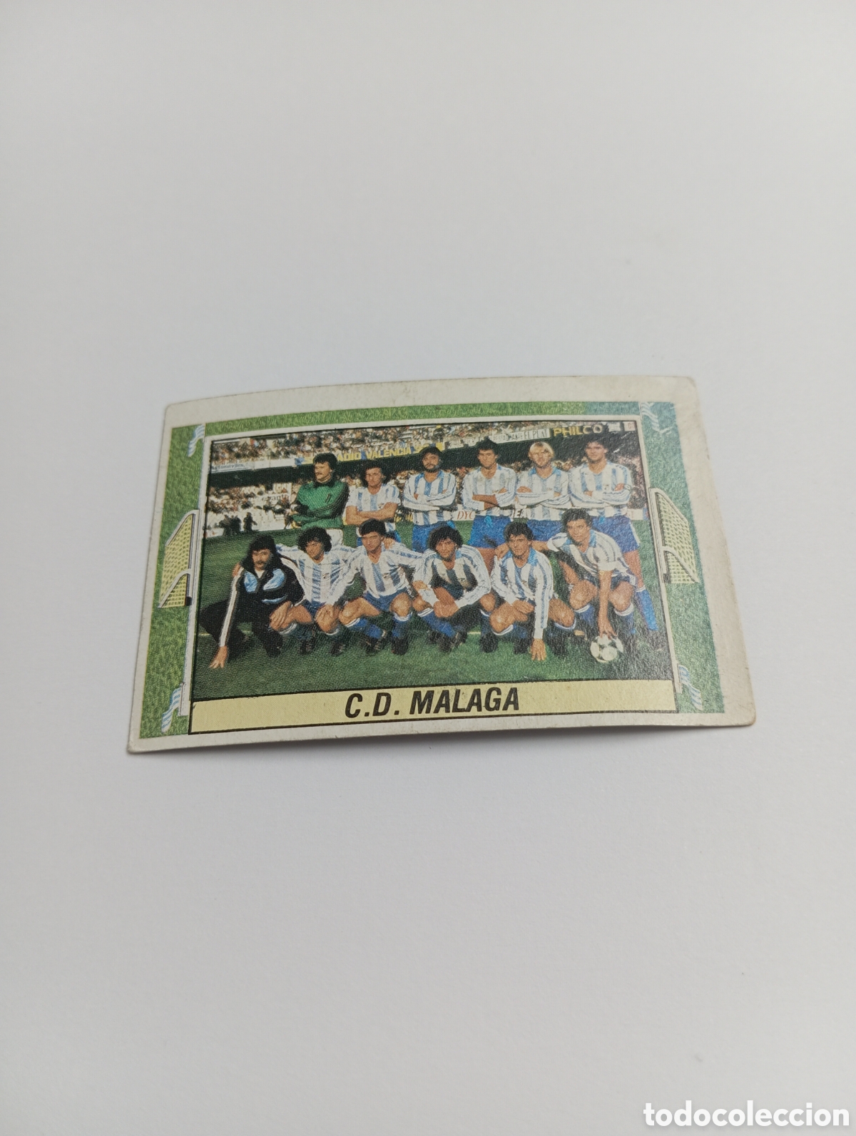 Figurine di Calcio: Alineaci&oacute;n M&Aacute;LAGA Liga Este 1984 1985 Panini 84 85 NUEVO NUNCA PEGADO