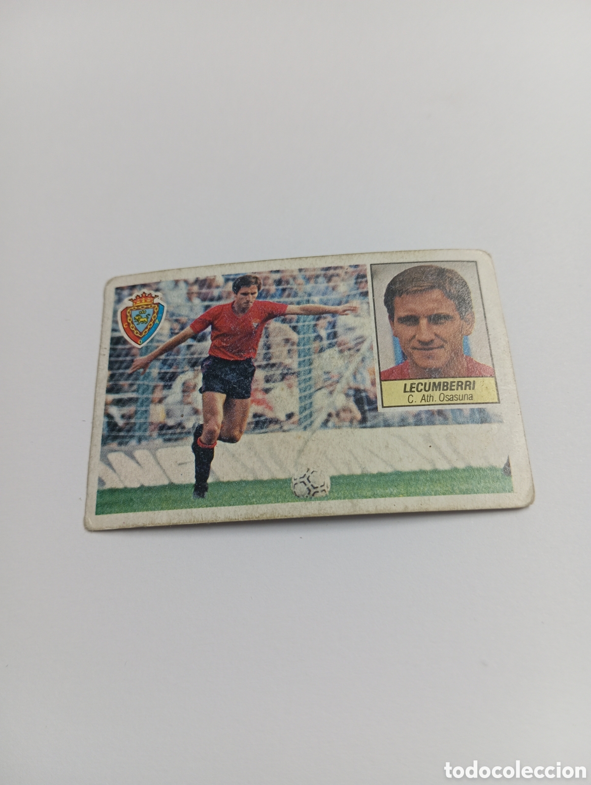 Cromos de F&uacute;tbol: LECUMBERRI Osasuna Liga Este 1984 1985 Panini 84 85 NUEVO NUNCA PEGADO