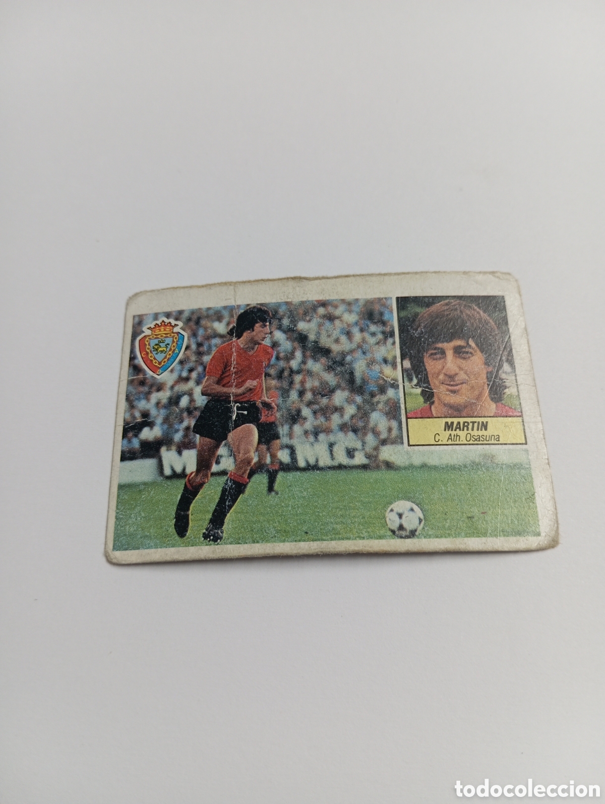 Cromos de F&uacute;tbol: MARTIN Osasuna Liga Este 1984 1985 Panini 84 85 NUEVO NUNCA PEGADO