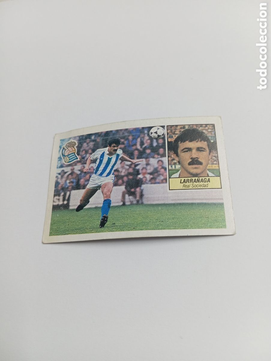 Cromos de F&uacute;tbol: LARRA&Ntilde;AGA Real Sociedad Liga Este 1984 1985 Panini 84 85 NUEVO NUNCA PEGADO