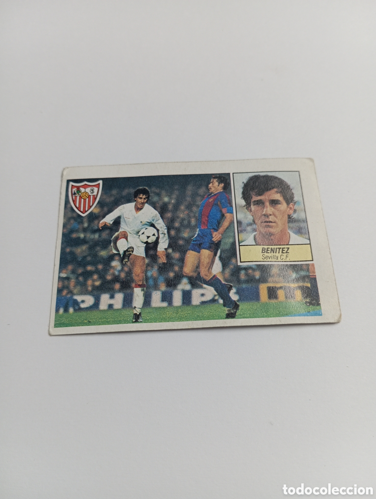 Cromos de F&uacute;tbol: BEN&Iacute;TEZ Sevilla Liga Este 1984 1985 Panini 84 85 NUEVO NUNCA PEGADO