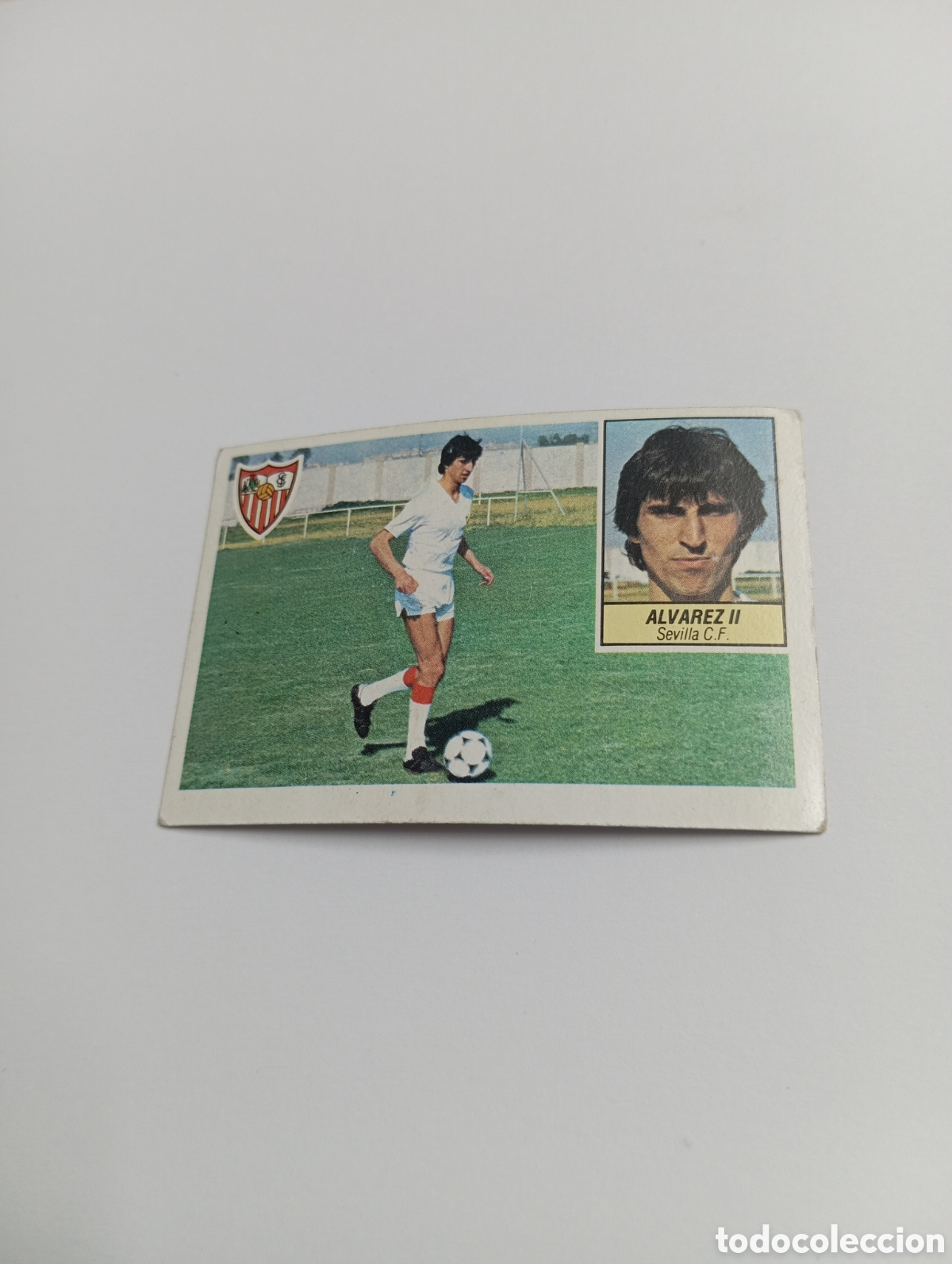 Cromos de F&uacute;tbol: &Aacute;LVAREZ II Sevilla Liga Este 1984 1985 Panini 84 85 NUEVO NUNCA PEGADO