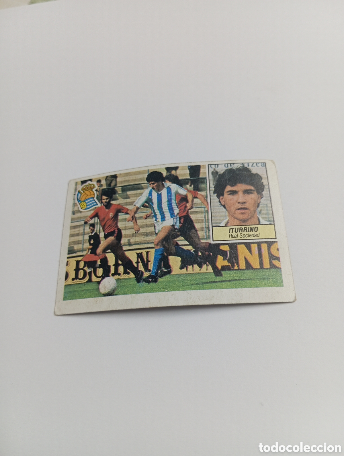 Cromos de F&uacute;tbol: FICHAJE 9 ITURRINO Liga Este 1984 1985 Panini 84 85 NUEVO NUNCA PEGADO