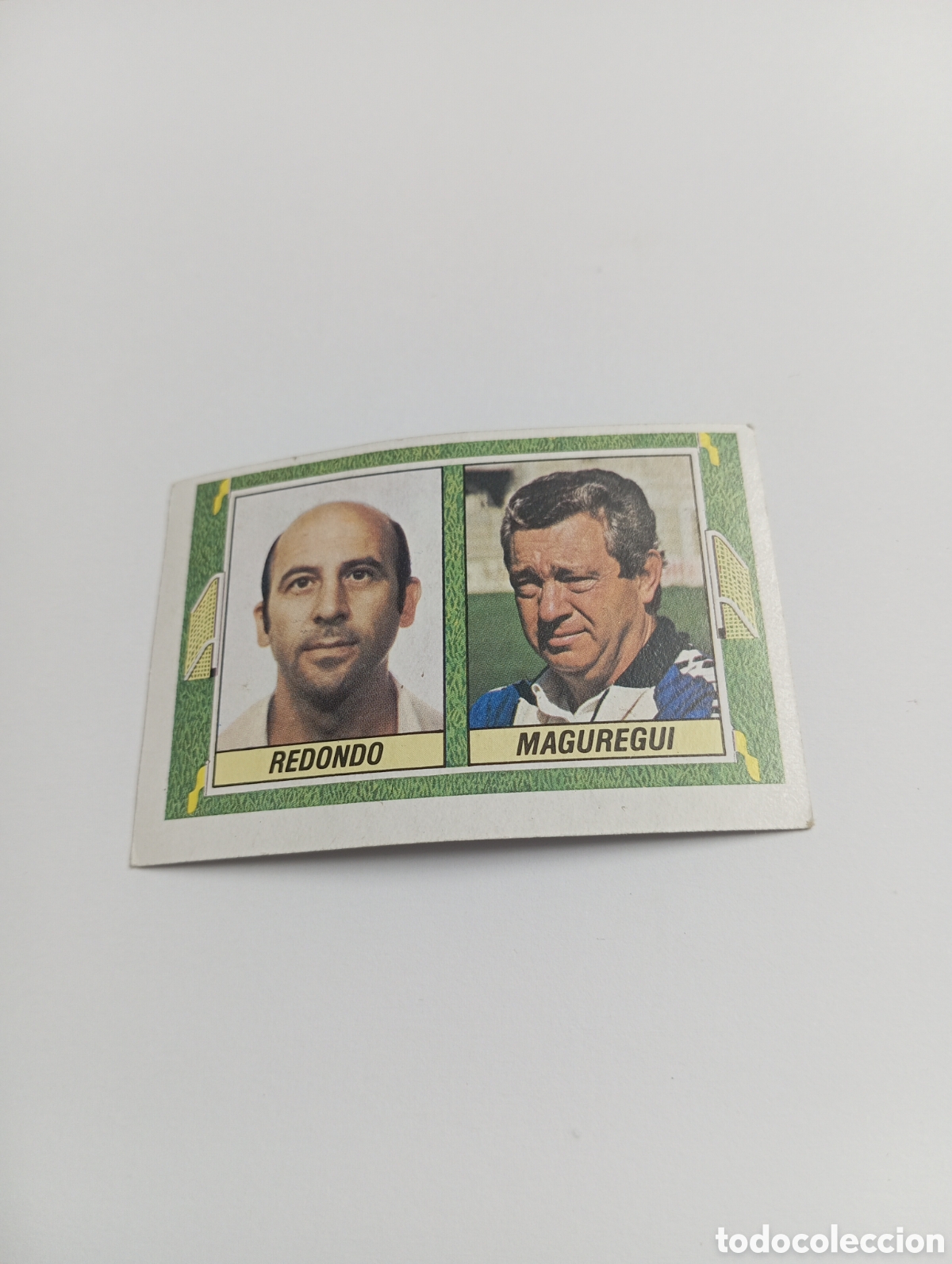 Cromos de F&uacute;tbol: REDONDO MAGUREGUI ENTRENADORES Liga Este 84 85