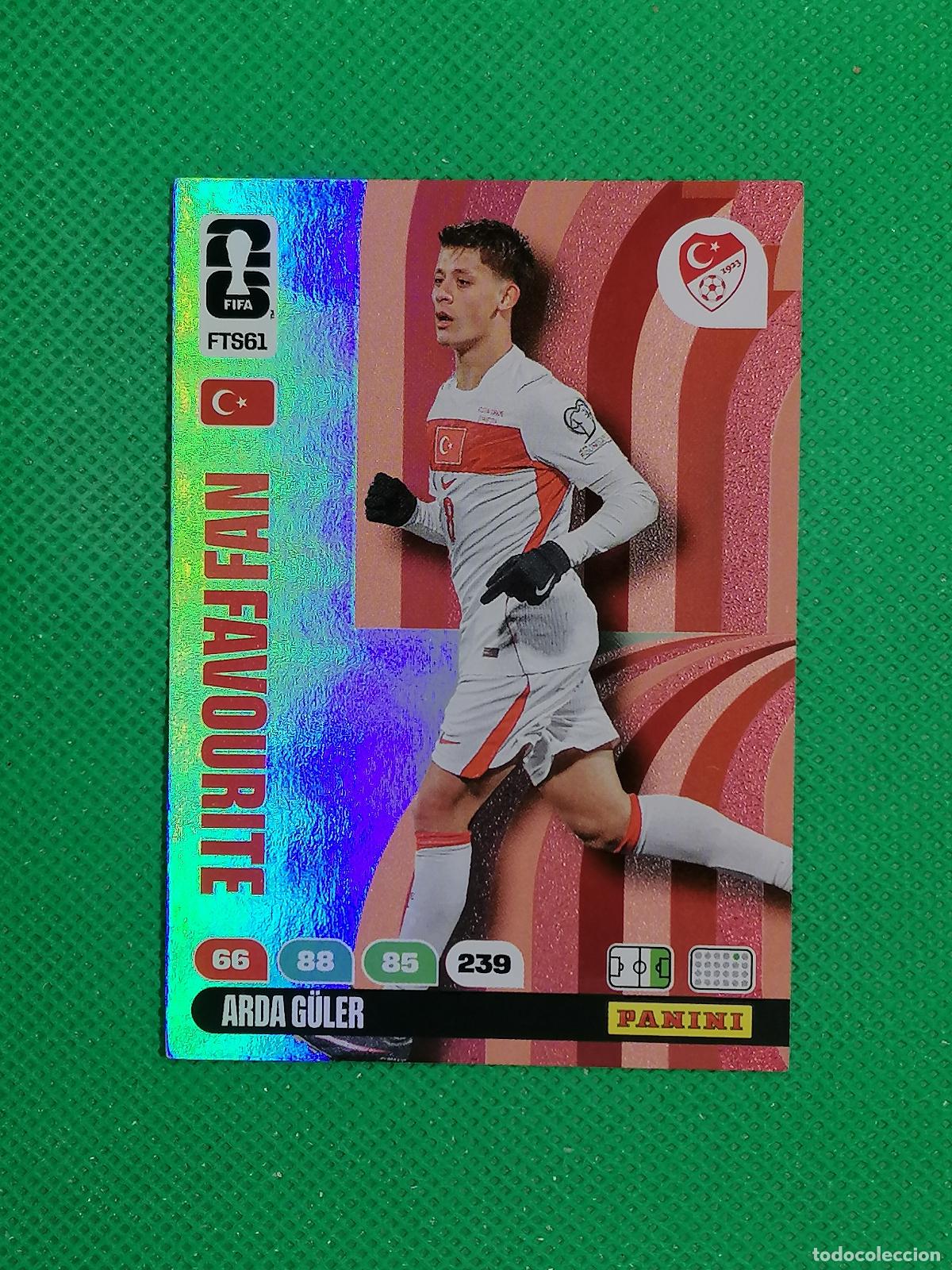 Cromos de F&uacute;tbol: FTS61 ARDA GULER FAN FAVOURITE TURQUIA UPDATE ⚽ PANINI ADRENALYN FIFA WORLD CUP 26 2026 ⚽