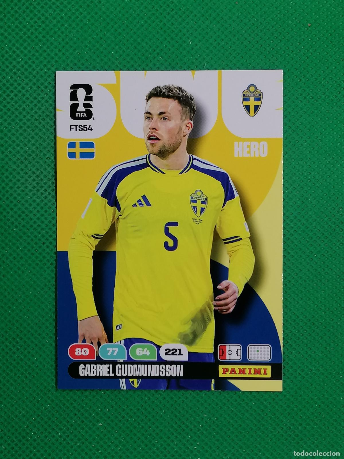 Cromos de F&uacute;tbol: FTS54 GABRIEL GUDMUNDSSON SUECIA UPDATE ⚽ PANINI ADRENALYN FIFA WORLD CUP 26 2026 ⚽