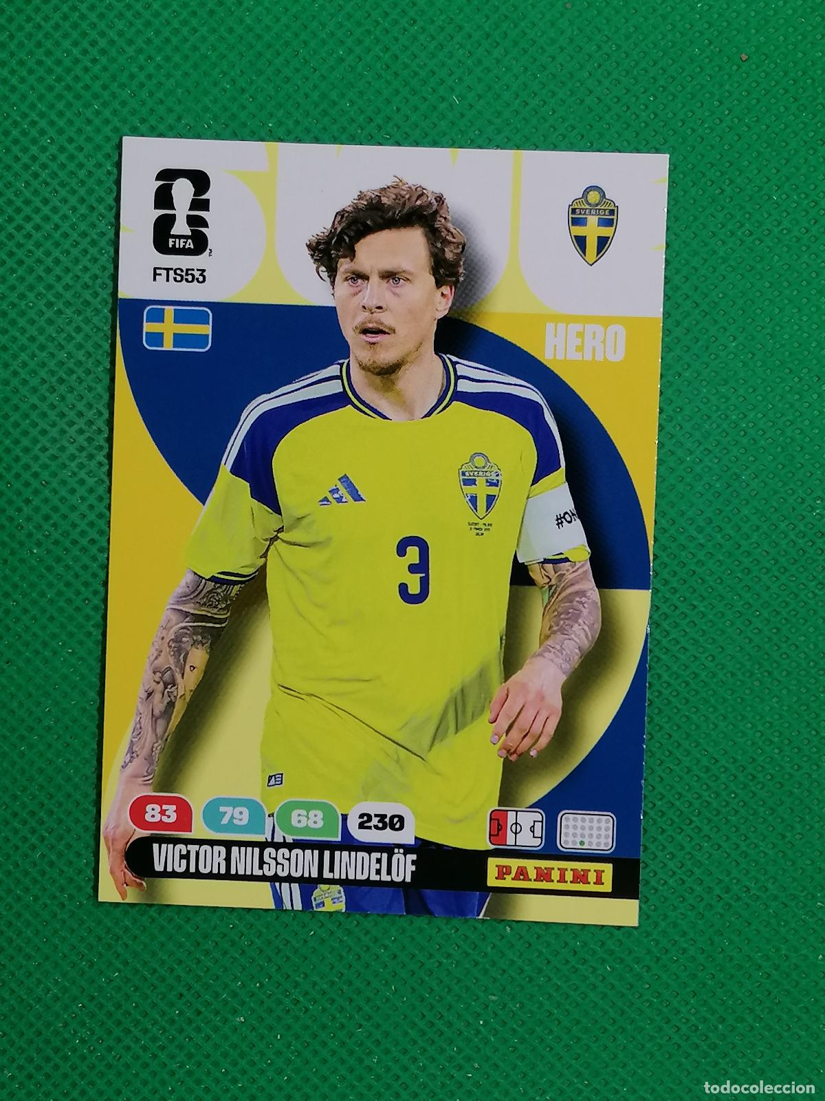 Cromos de F&uacute;tbol: FTS53 VICTOR NILSSON LINDELOF SUECIA UPDATE ⚽ PANINI ADRENALYN FIFA WORLD CUP 26 2026 ⚽