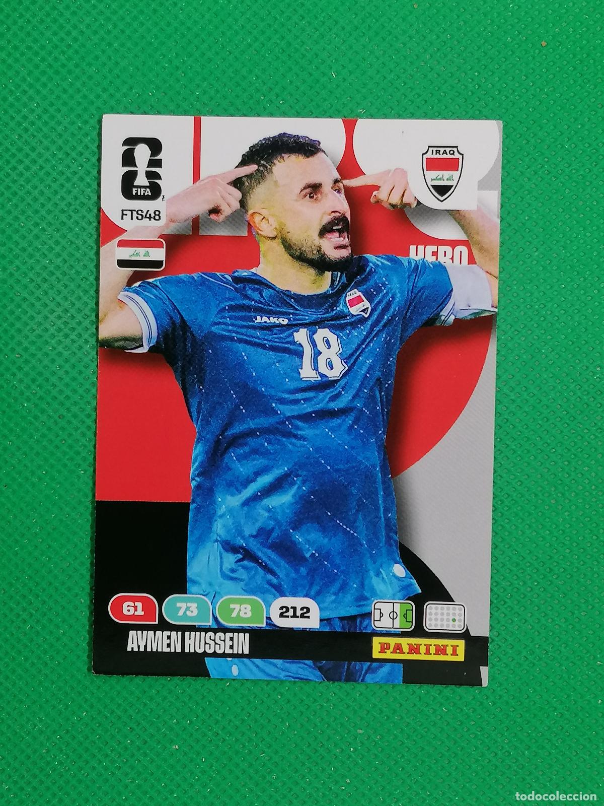 Cromos de F&uacute;tbol: FTS48 AYMEN HUSSEIN IRAQ UPDATE ⚽ PANINI ADRENALYN FIFA WORLD CUP 26 2026 ⚽